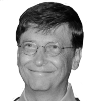 Photo de Bill Gates, célèbre informaticien